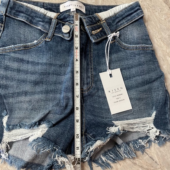 Folded waist Jean Shorts XS/S - Picture 4 of 6